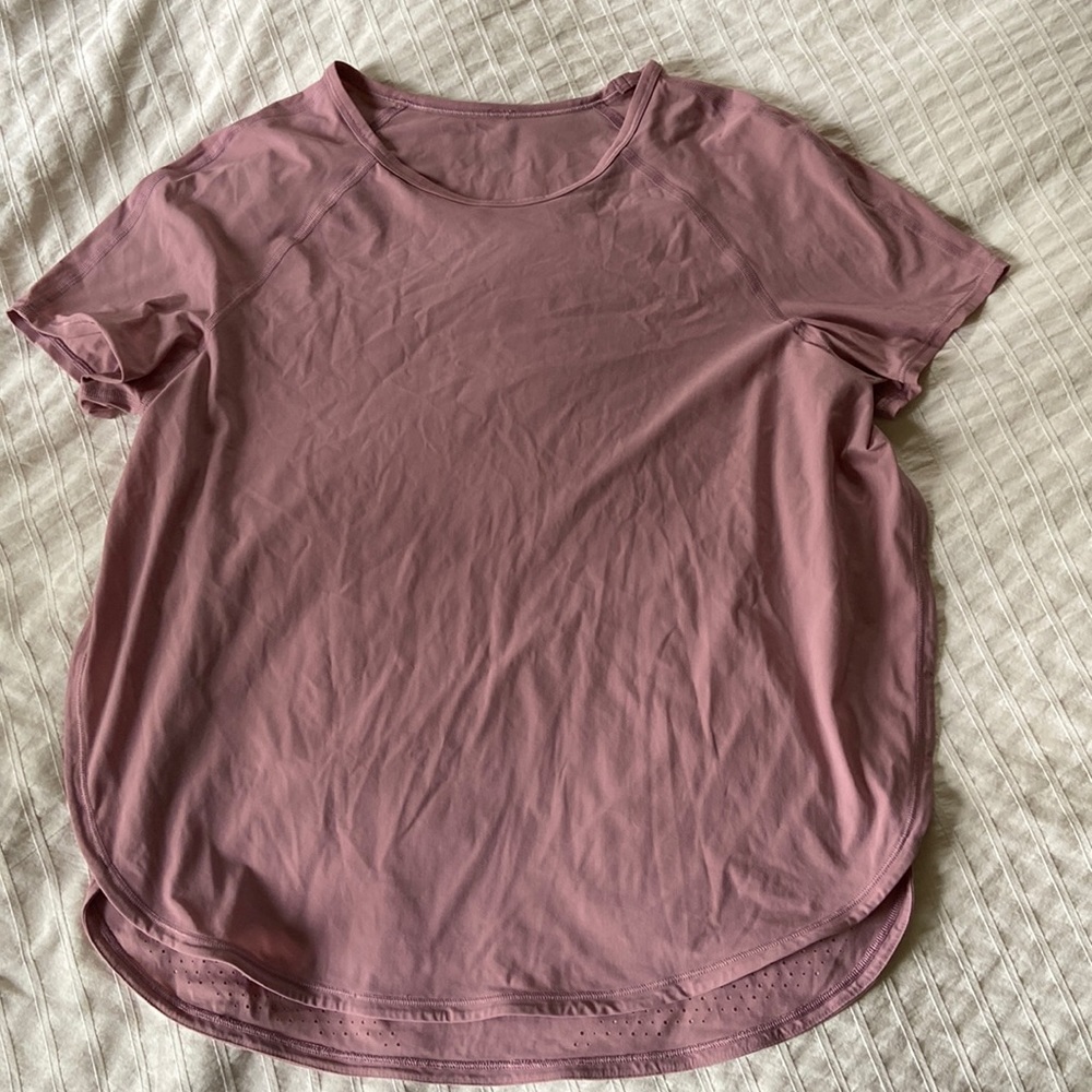 Mauve Lululemon Shirt - Size 4